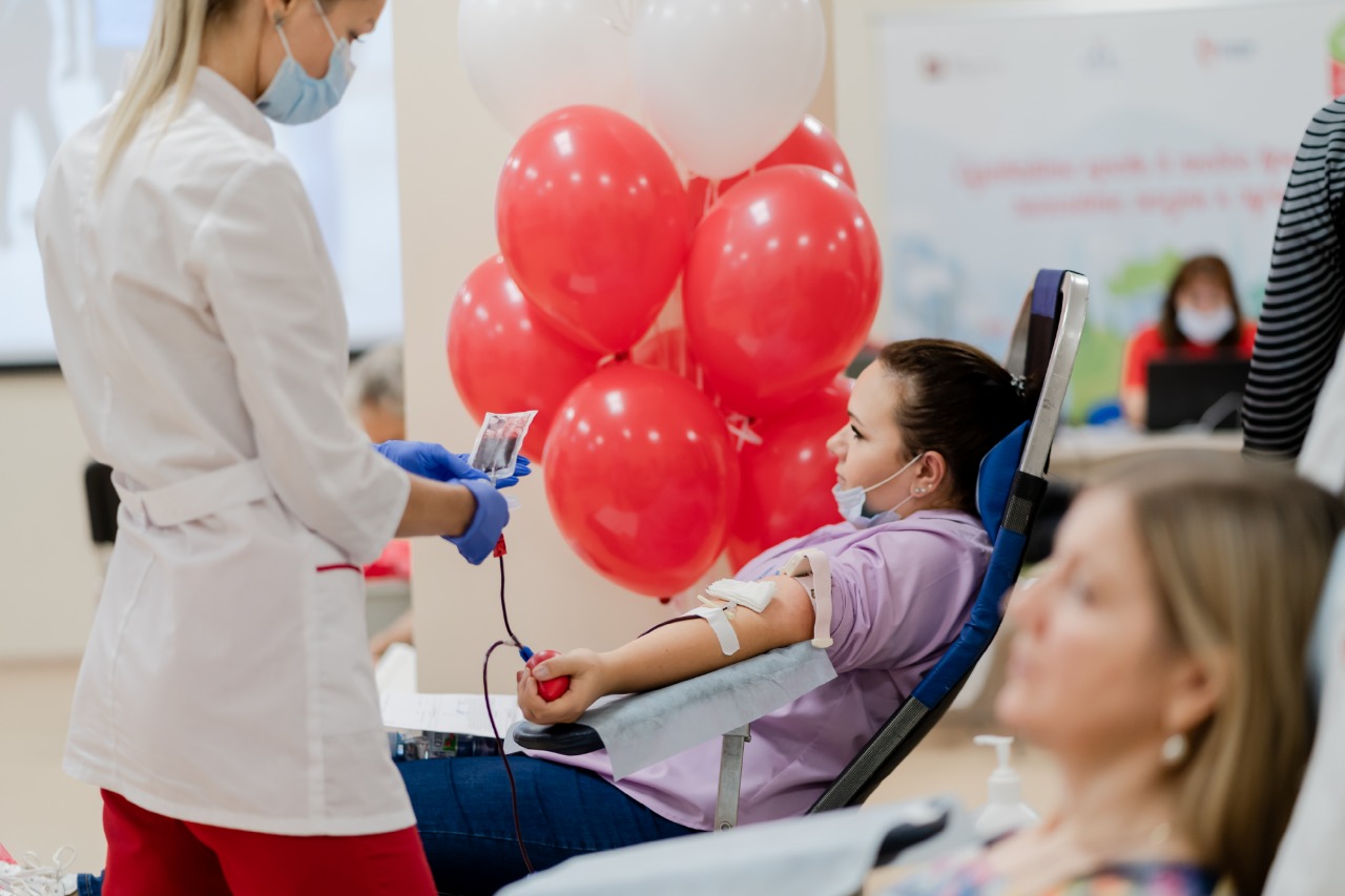 Московский донор крови